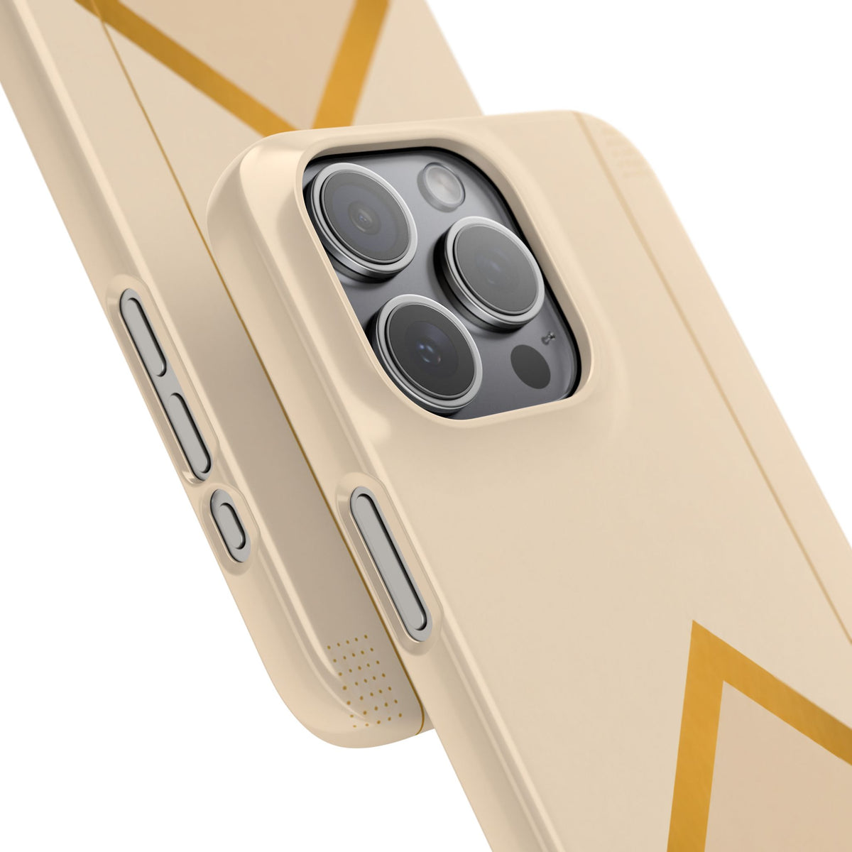 Gold Malboro Inspired Snap Phone Case