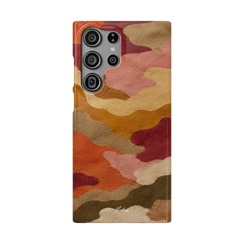 Watercolour Camo Snap Case