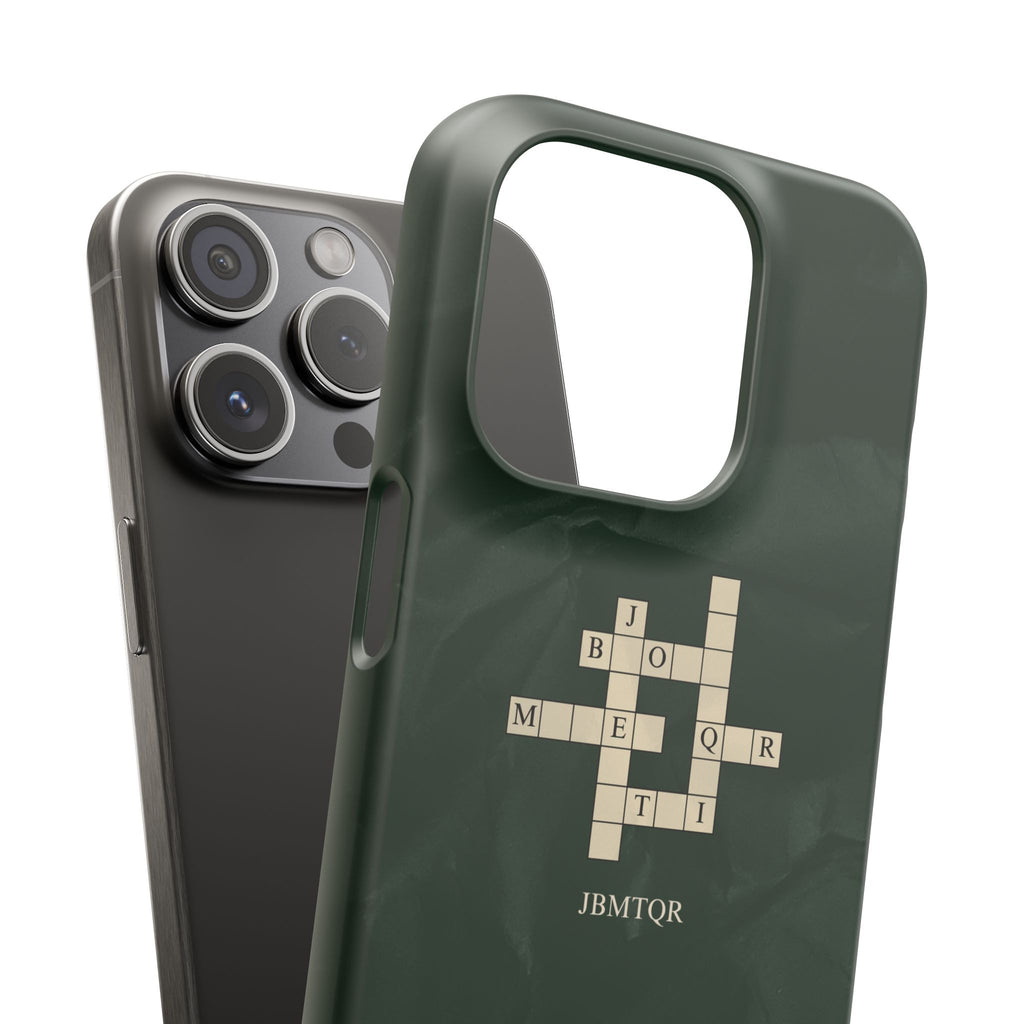 "JBMTQR crossword" Snap Phone Case