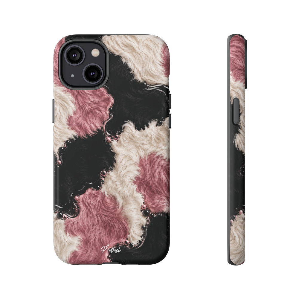 Cow Print Swirl Tough Case