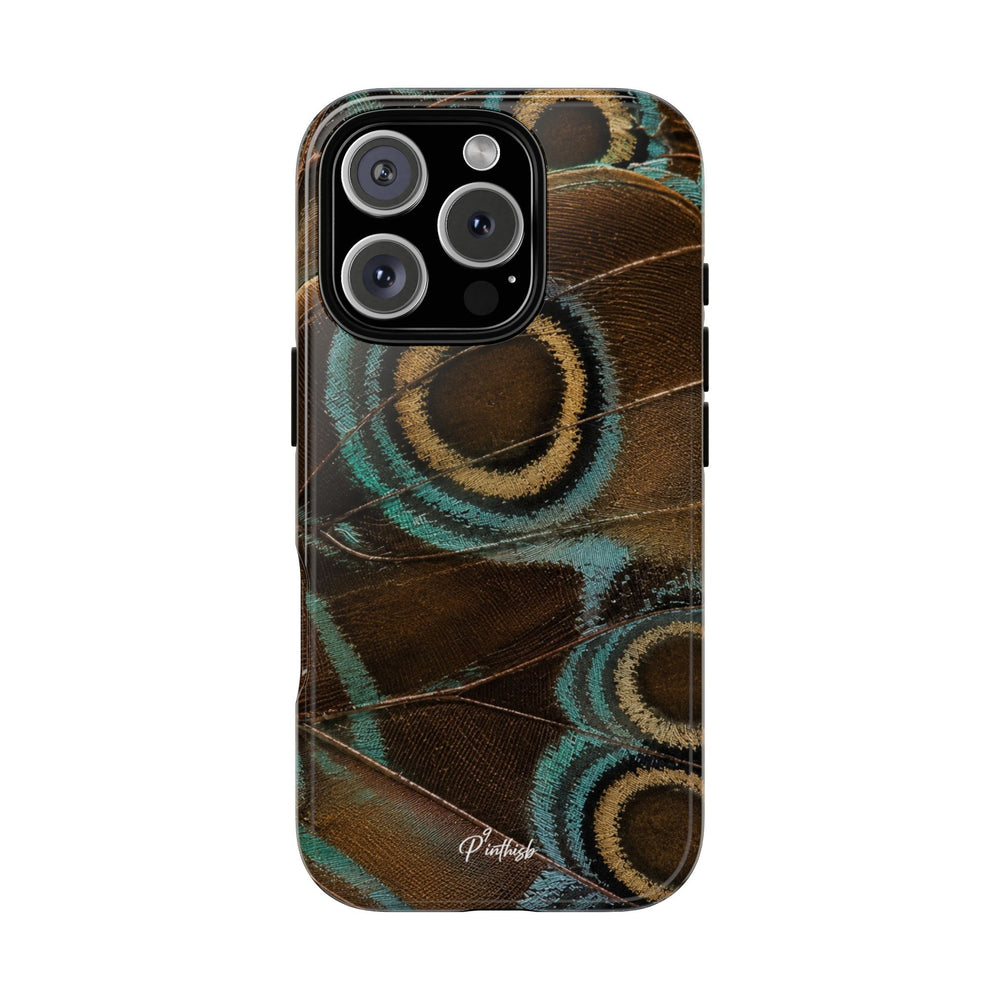 Peacock Feather Pattern Tough Case