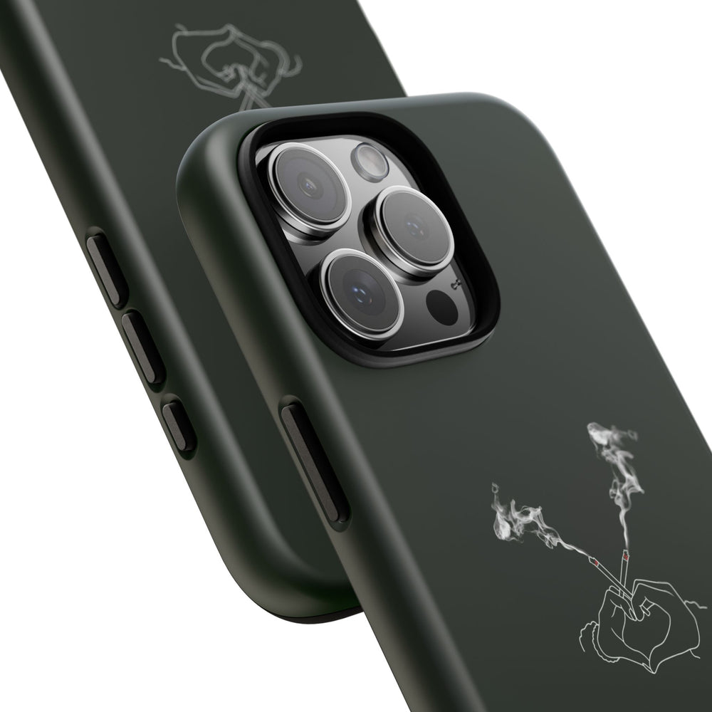 Smoke Heart Tough Case