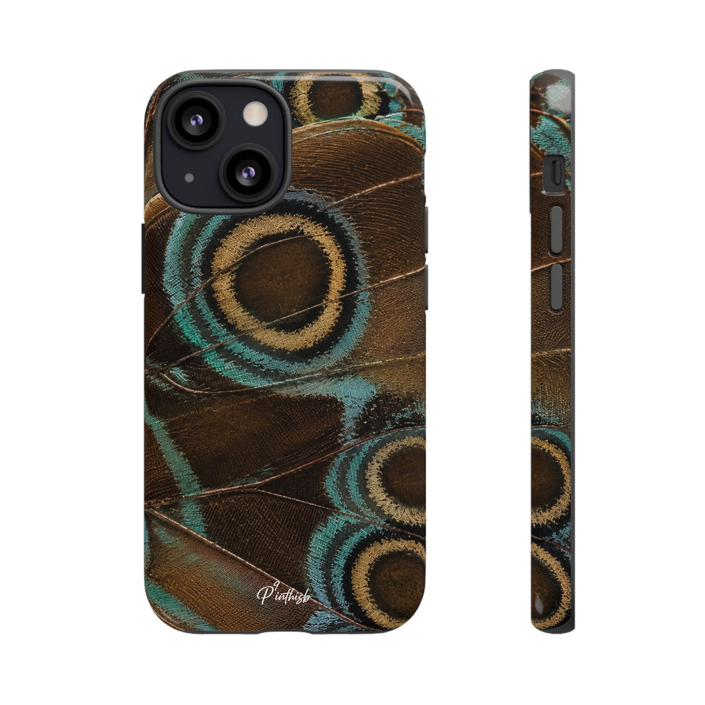 Peacock Feather Pattern Tough Case