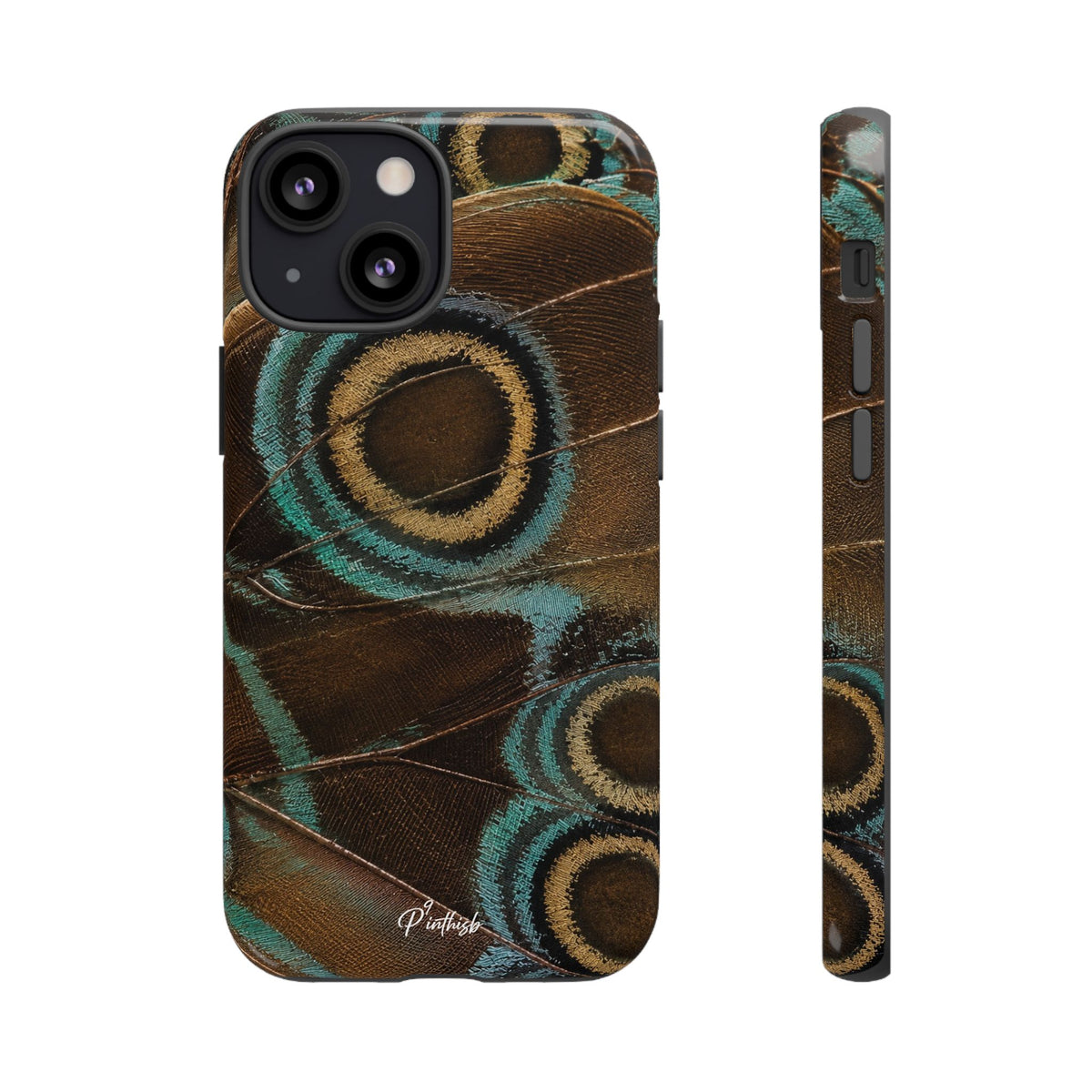 Peacock Feather Pattern Tough Case