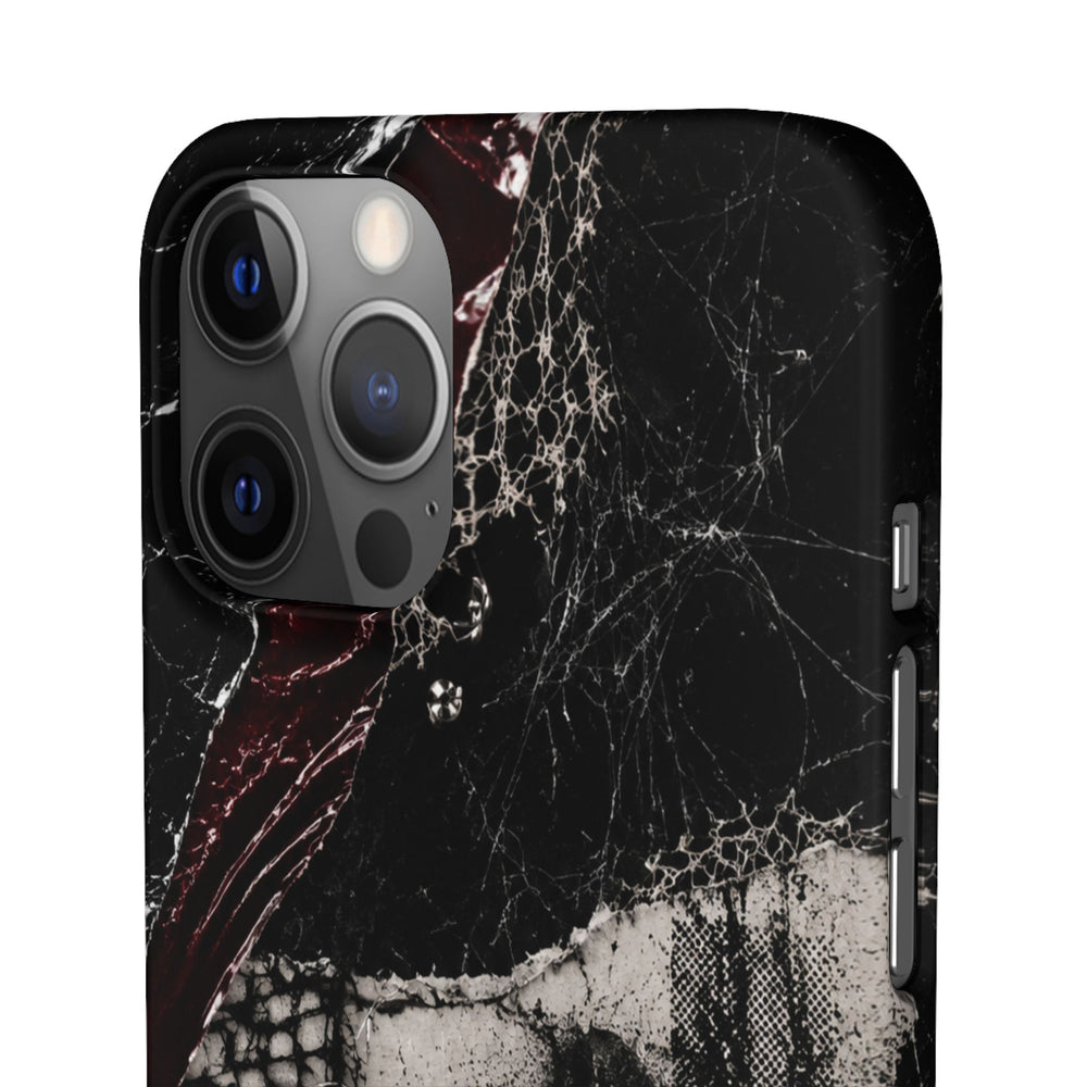 Midnight Static Snap Phone Case