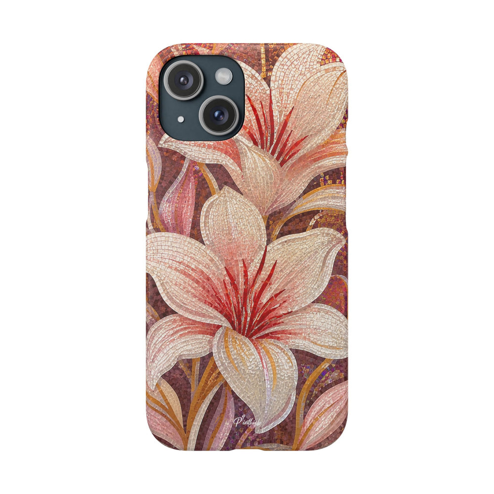 Floral Lily Snap Case