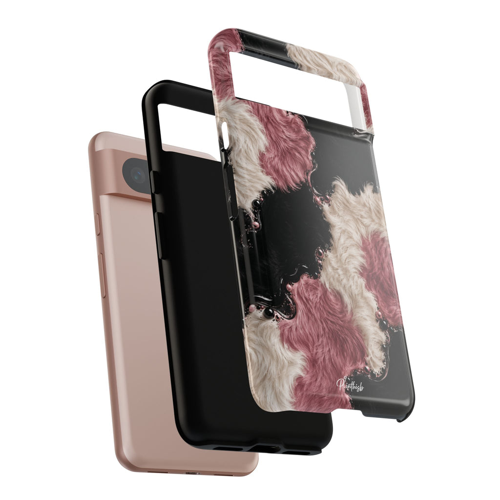 Cow Print Swirl Tough Case