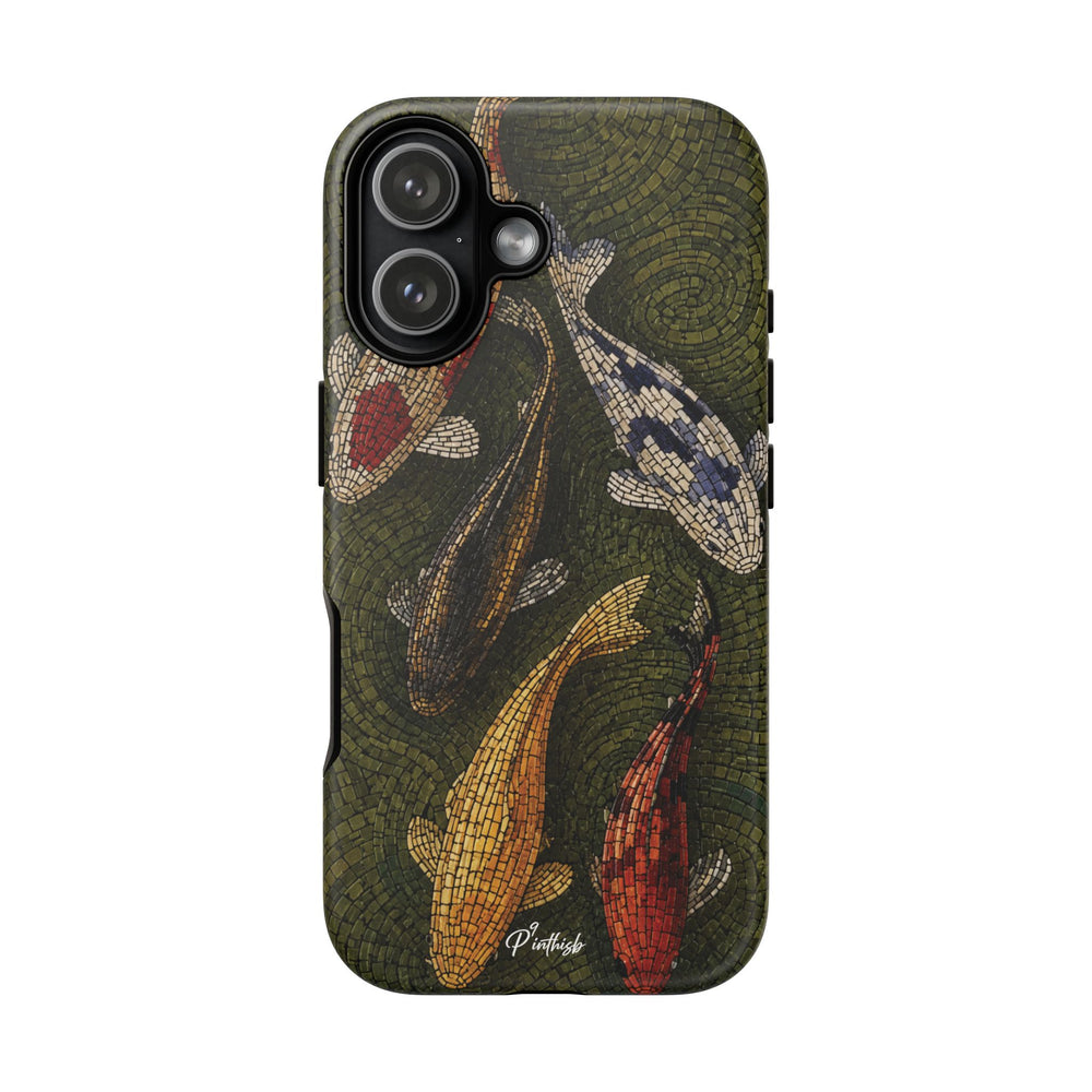 Fish Pond Tough Phone Case