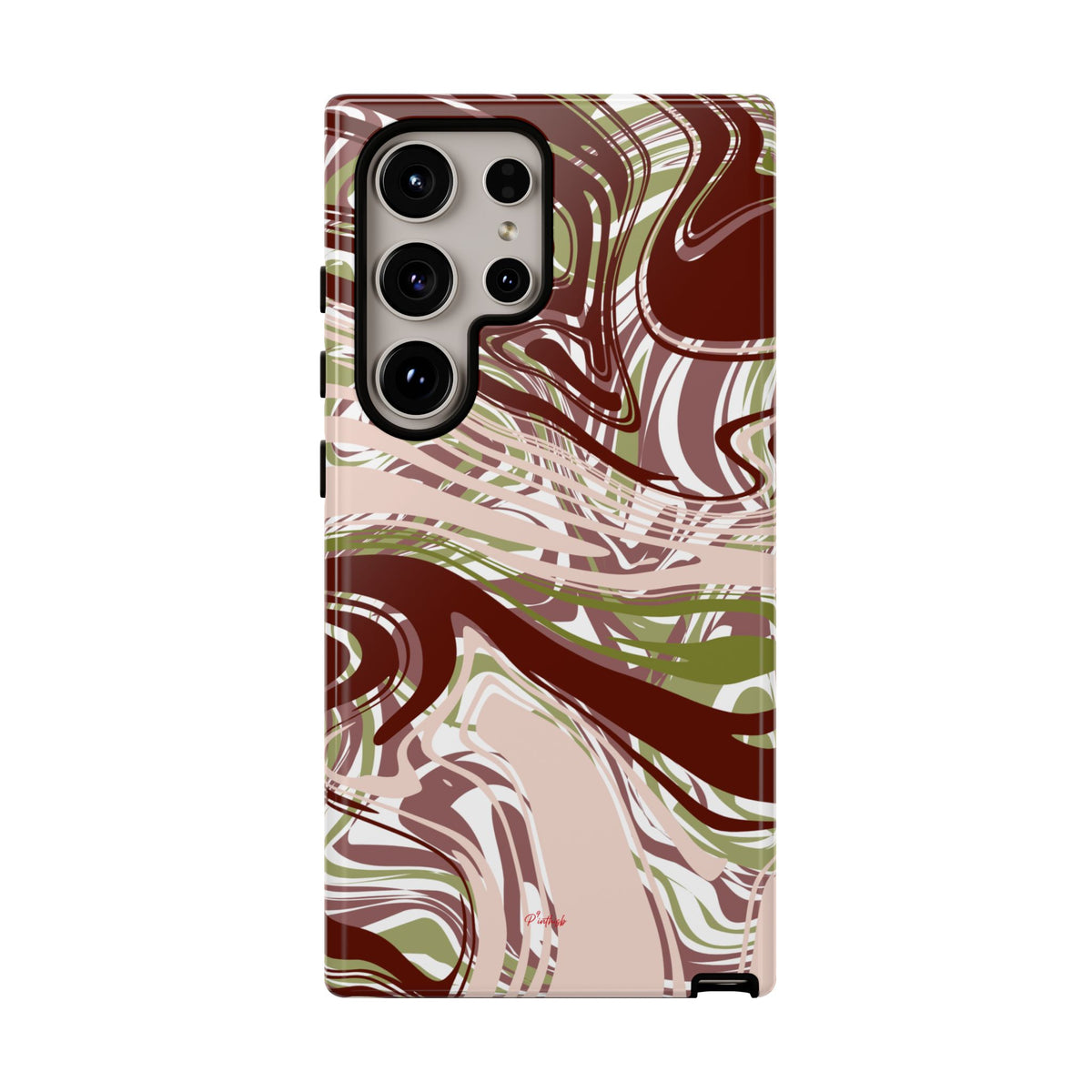 Abstract Marbled Tough Phone Case