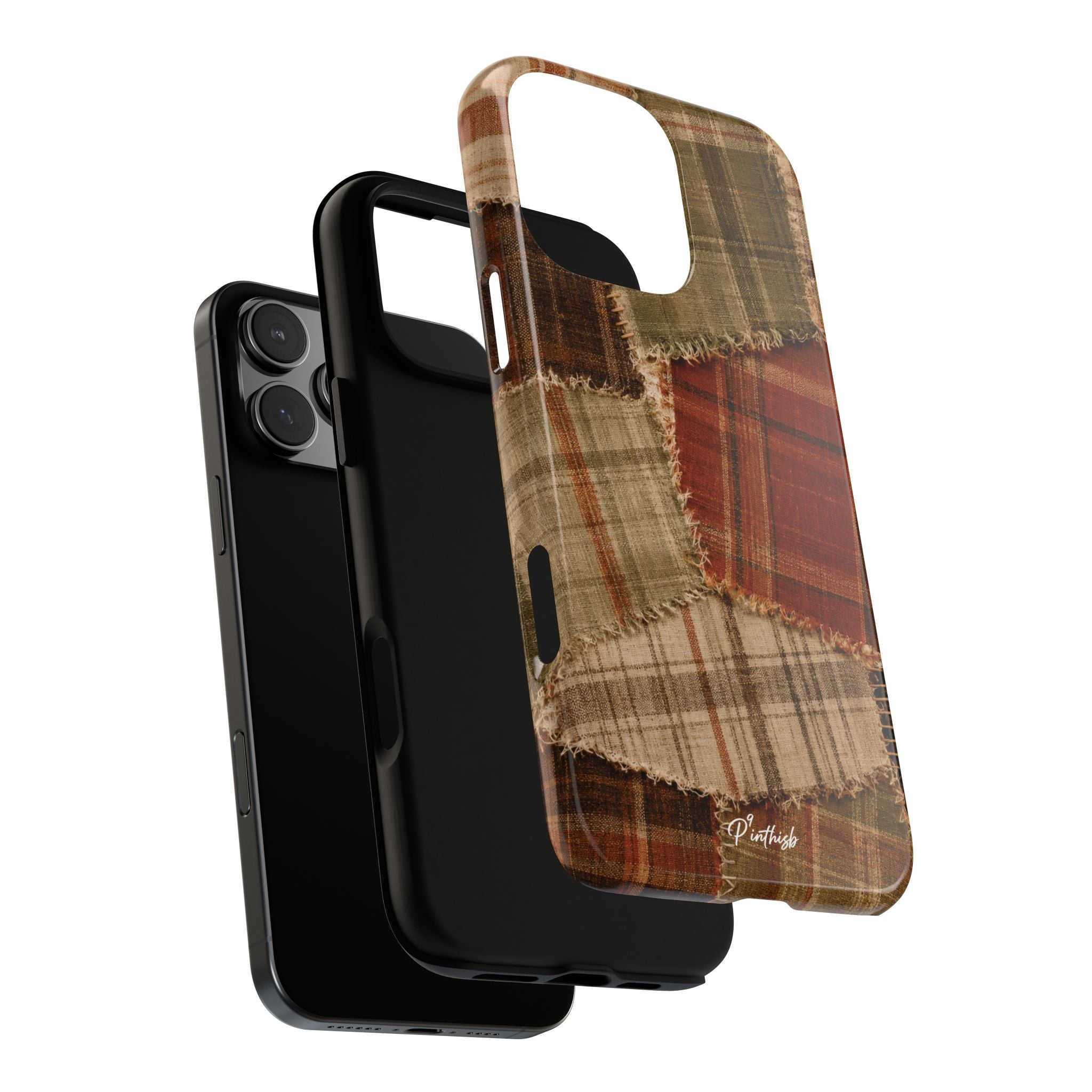 Rustic Fall Patchwork Tough Case