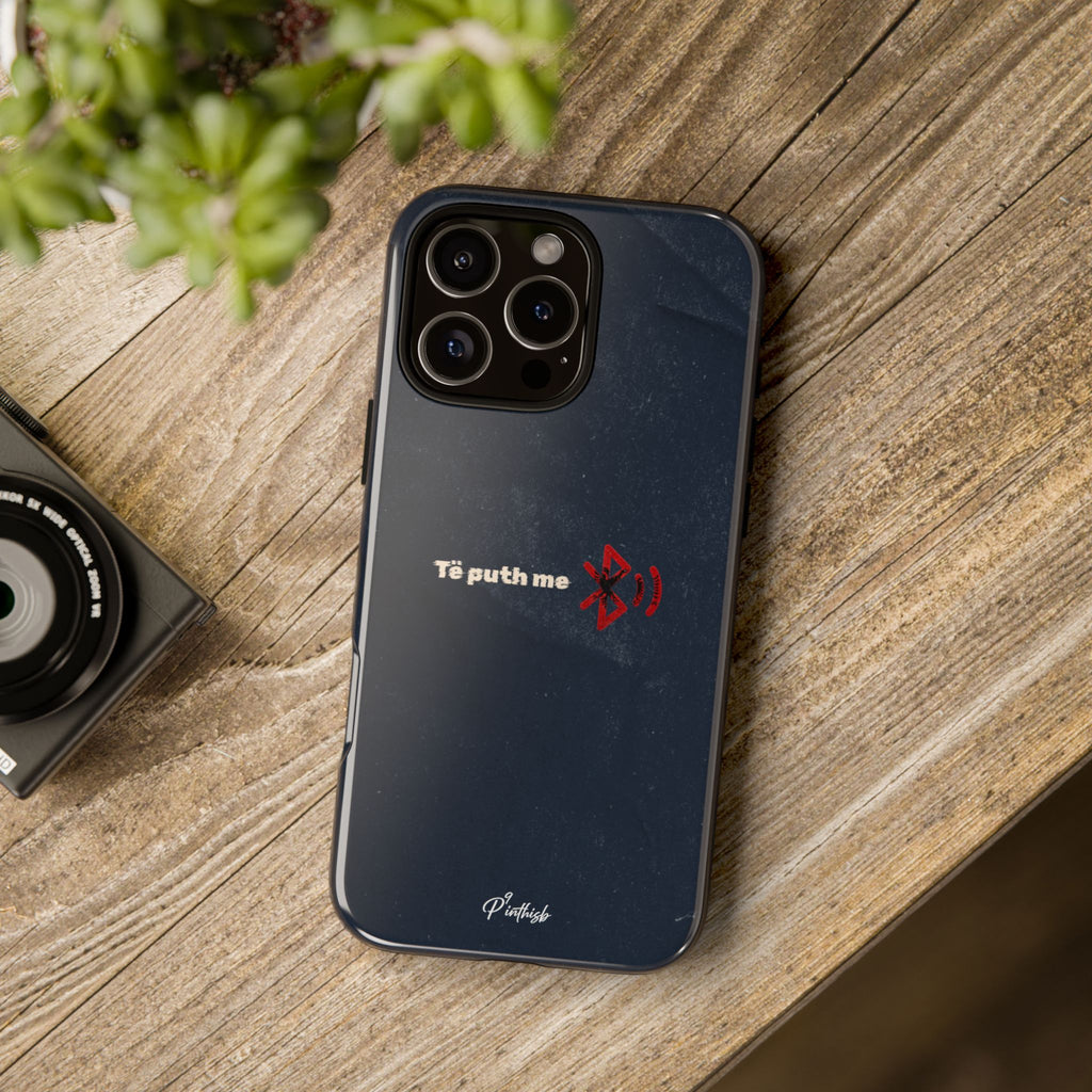 "Te puth me bluetooth" Tough Phone Case