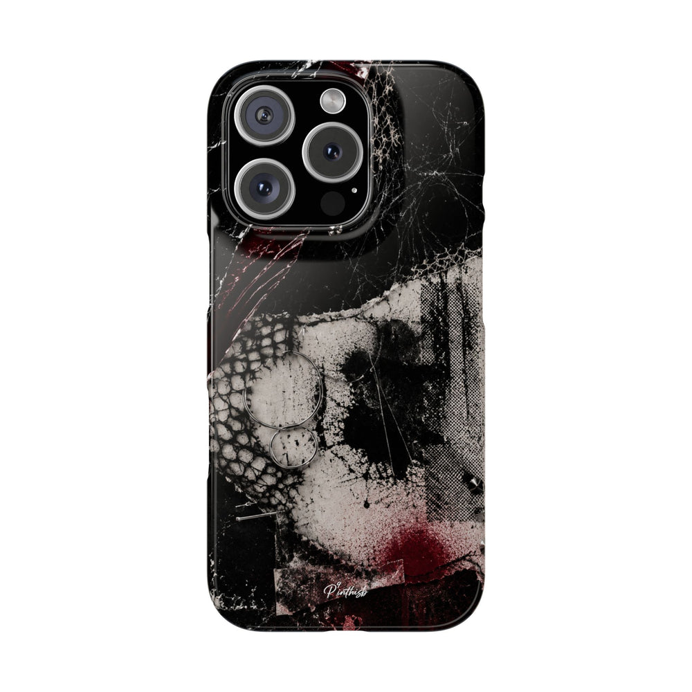 Midnight Static Snap Phone Case
