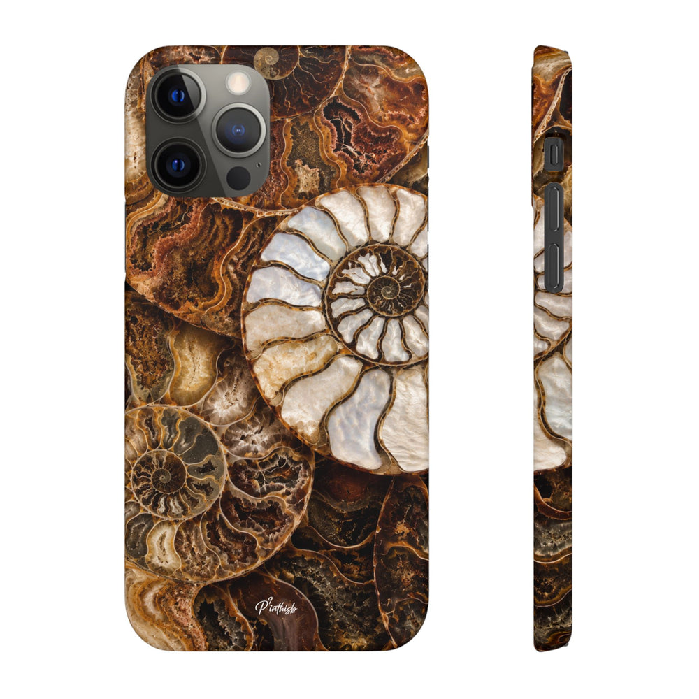 Nautilus Fossil Snap Case