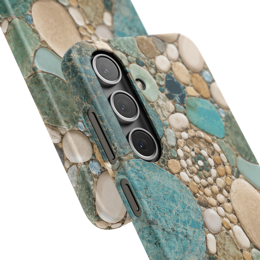 Sea Glass Mosaic Snap Case