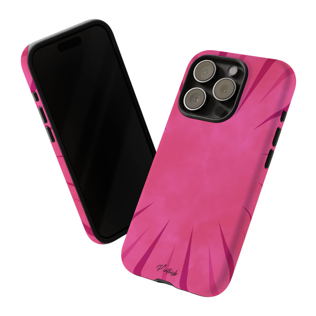 Pink Burst Tough Phone Case