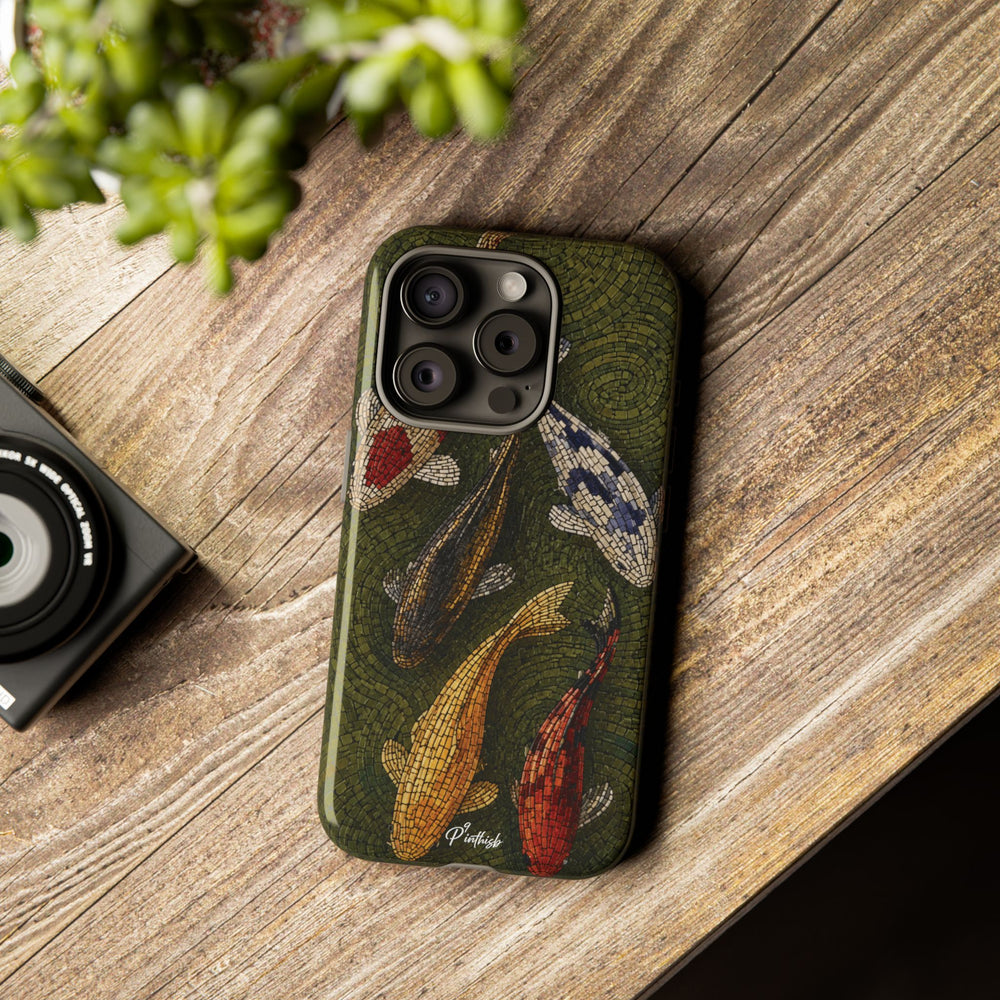 Fish Pond Tough Phone Case