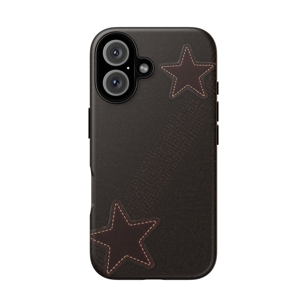 Rustic Stitched Star Phone Case