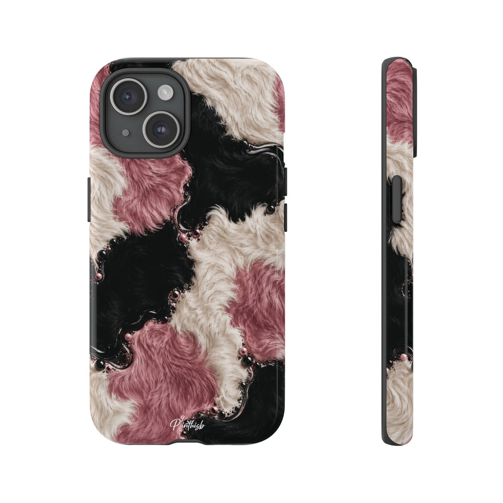 Cow Print Swirl Tough Case