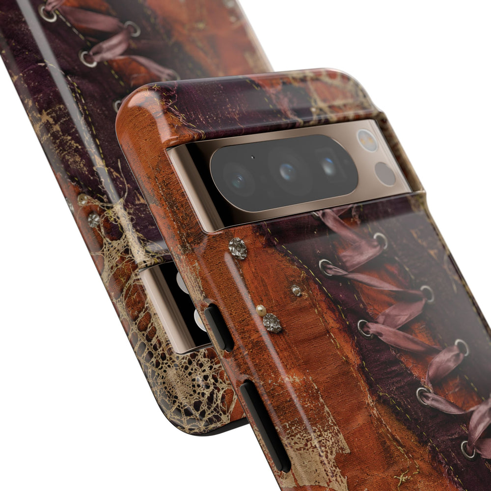 Vintage Leather Lace Tough Case