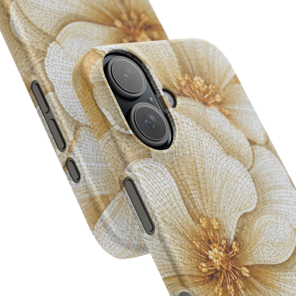 Floral Gold Bloom Snap Case