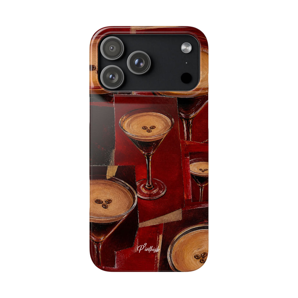 Espresso Martini Snap Phone Case