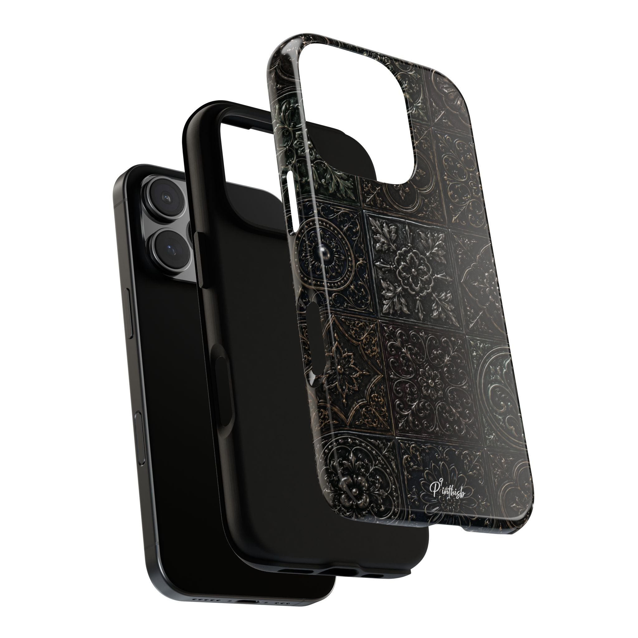 Mosaic Pattern Tough Phone Case