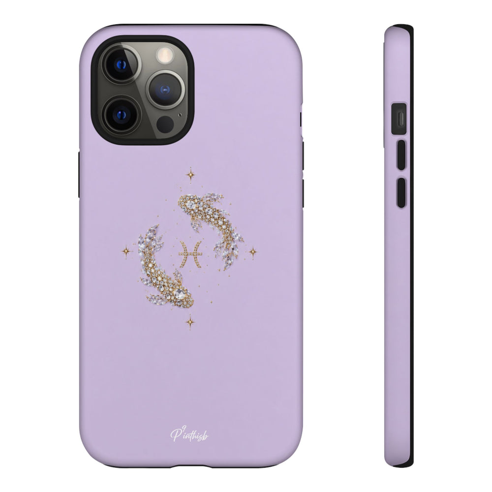 Pisces Glitter Phone Case