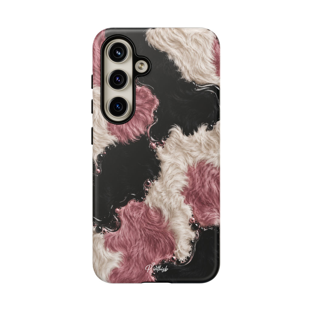 Cow Print Swirl Tough Case