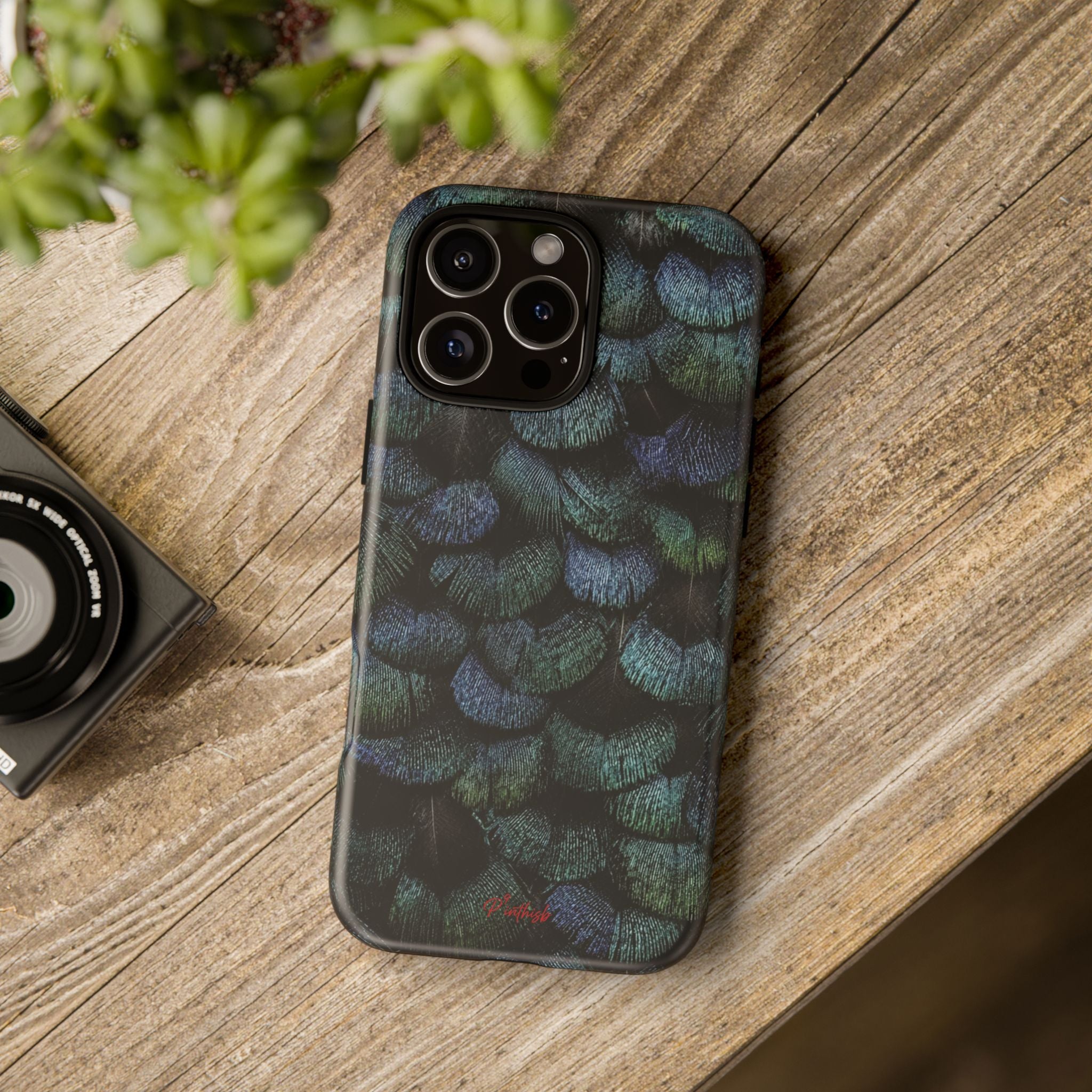 Iridescent Feather Tough Case