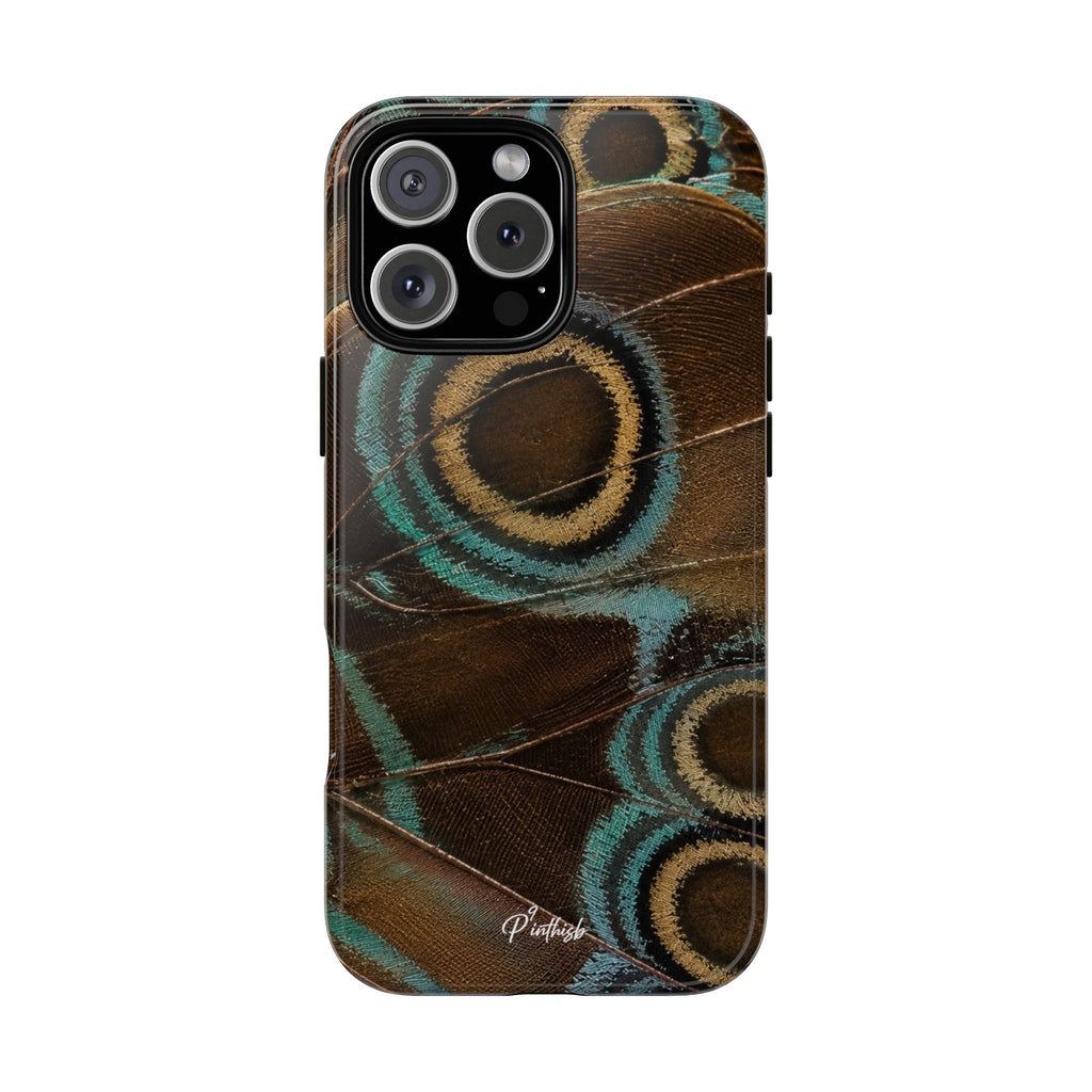 Peacock Feather Pattern Tough Case
