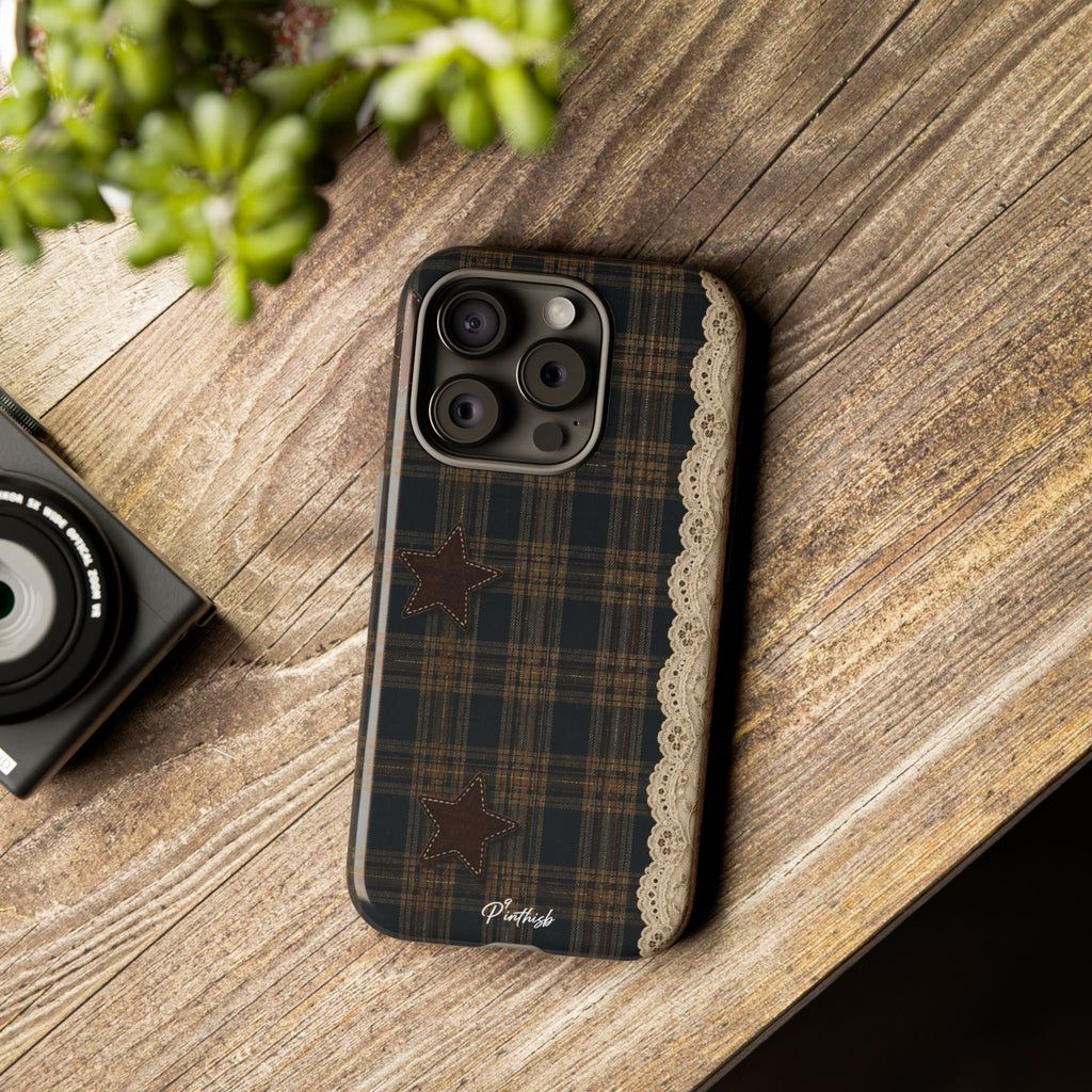 Vintage Stars Lace Phone Case