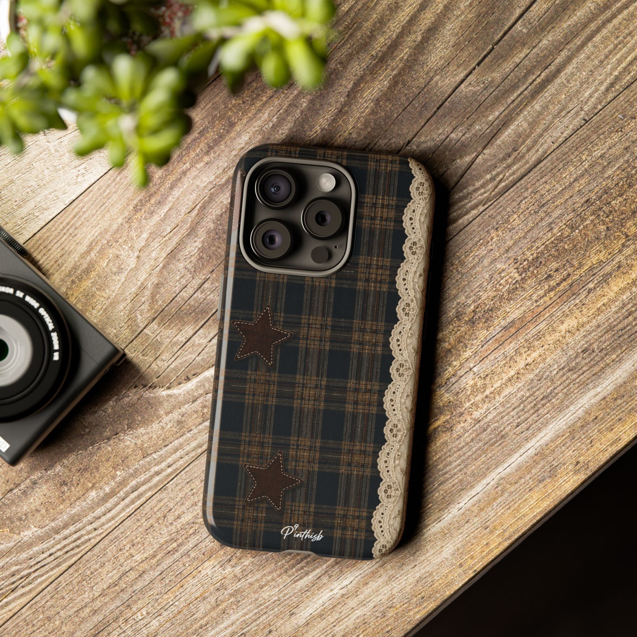 Vintage Stars Lace Phone Case