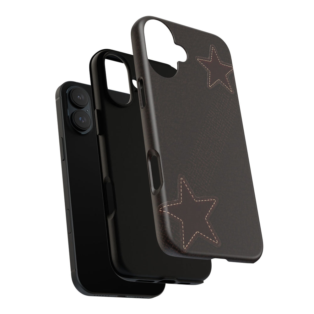 Rustic Stitched Star Phone Case