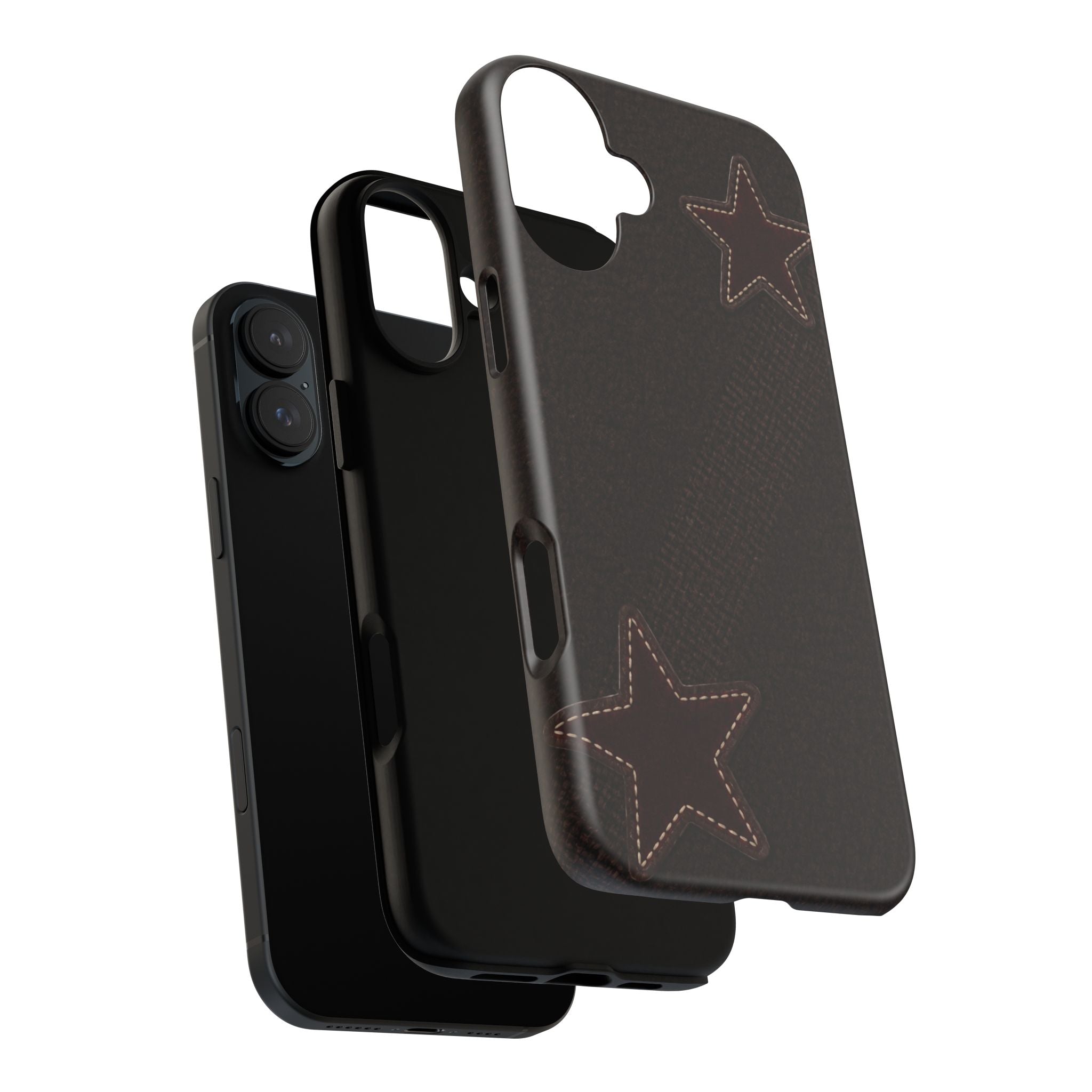 Rustic Stitched Star Phone Case