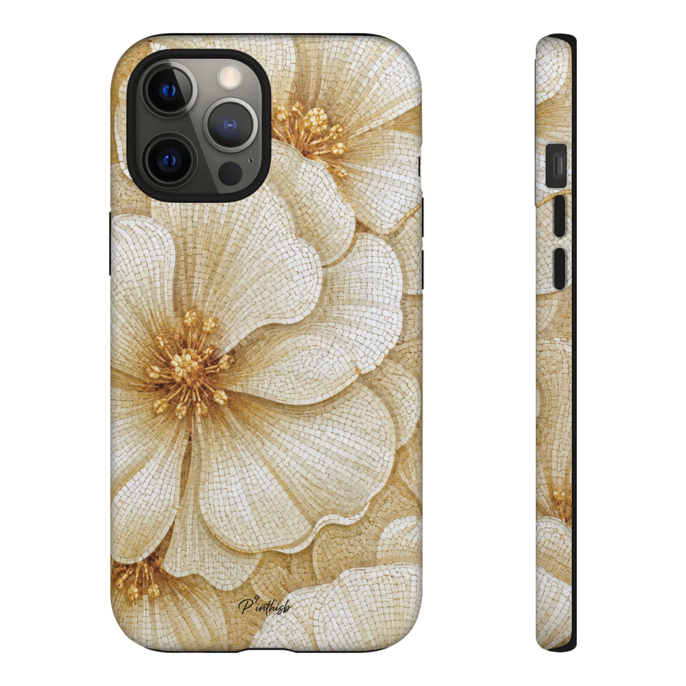 Floral Gold Bloom Tough Case