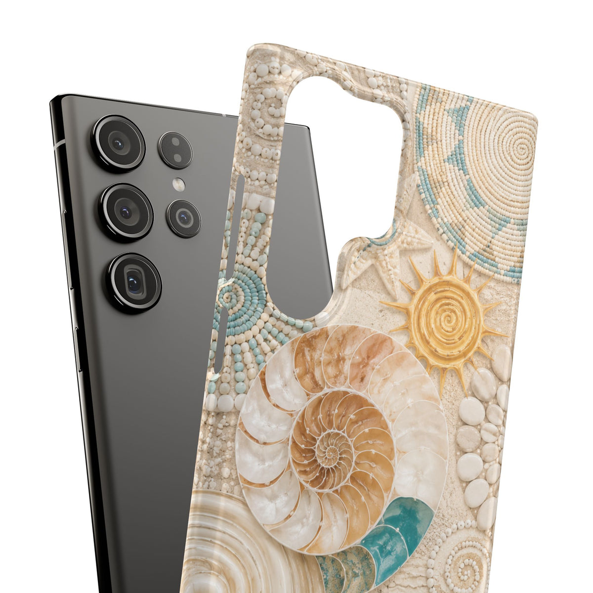 Coastal Seashell Snap Case