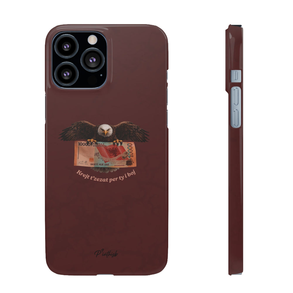 "Krejt t'zezat per ty i boj" Snap Case