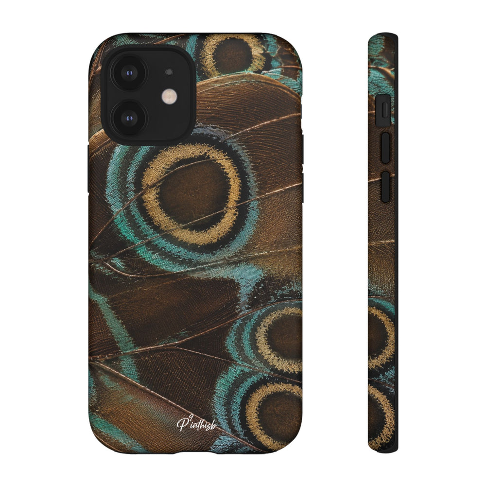 Peacock Feather Pattern Tough Case