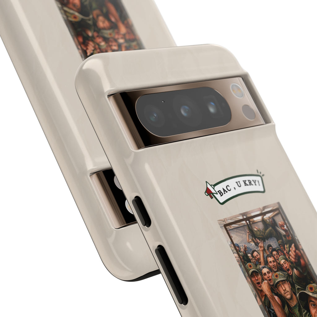 "BAC, U KRY!" Albanian Tough Phone Case