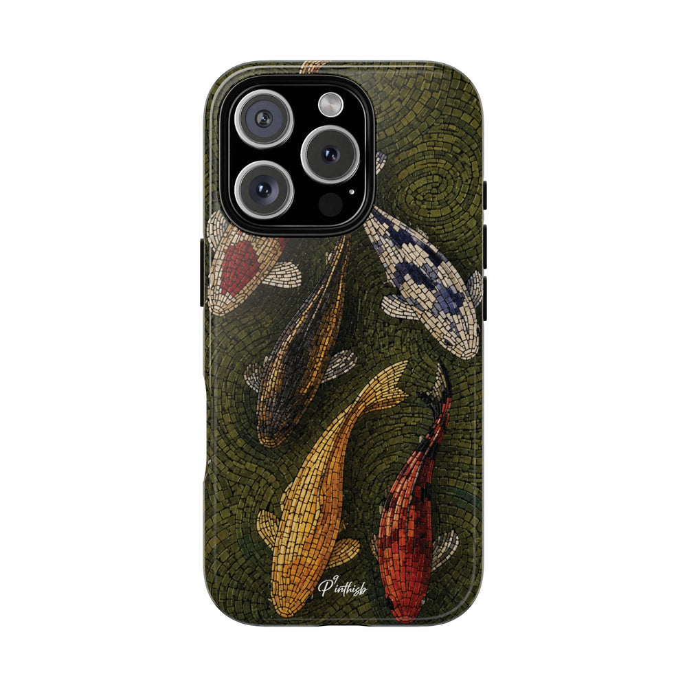 Fish Pond Tough Phone Case