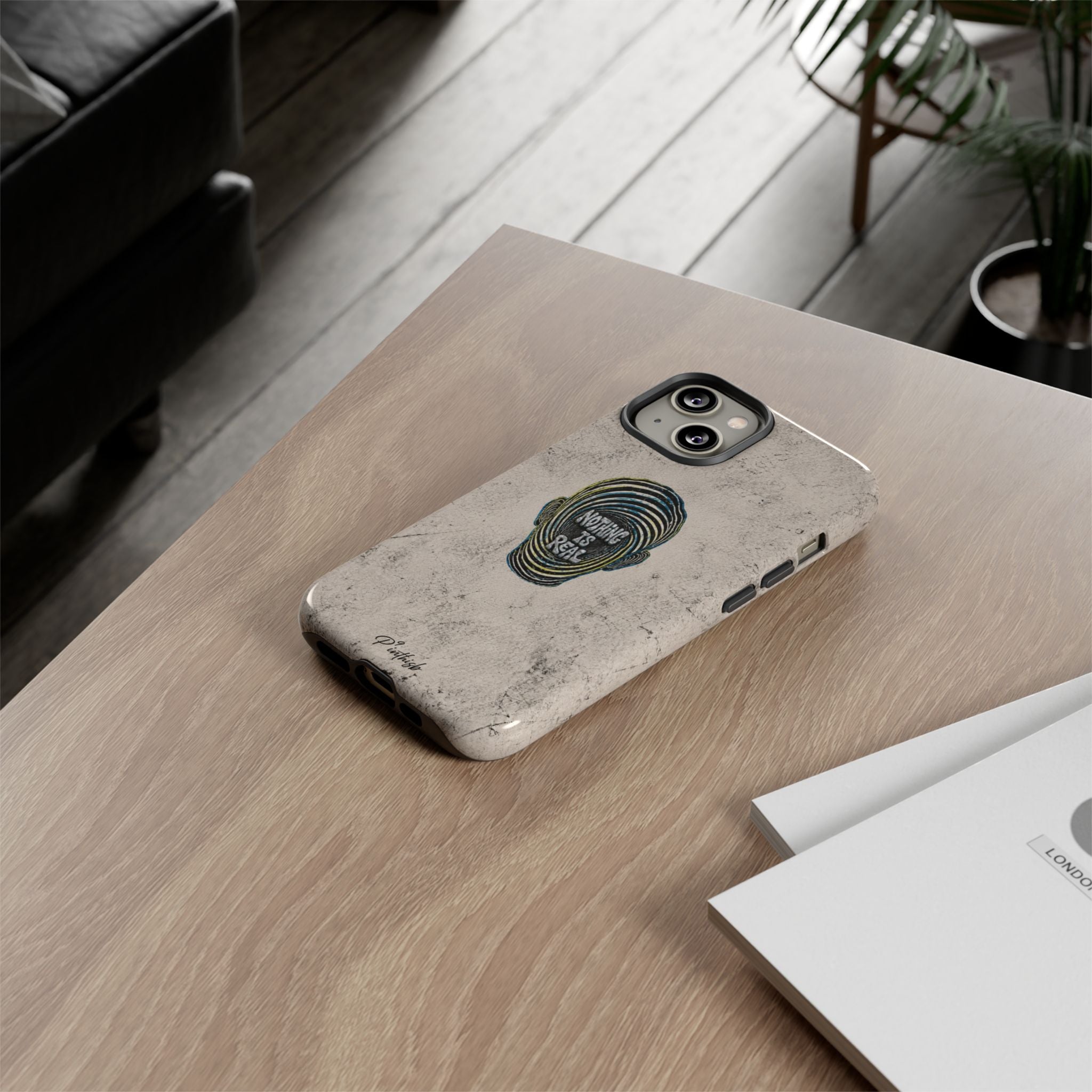 'Nothing Is Real' Abstract Tough Case