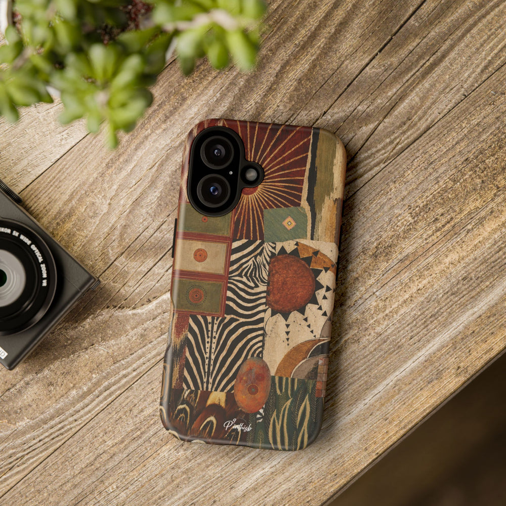 Abstract Boho Collage Tough Case