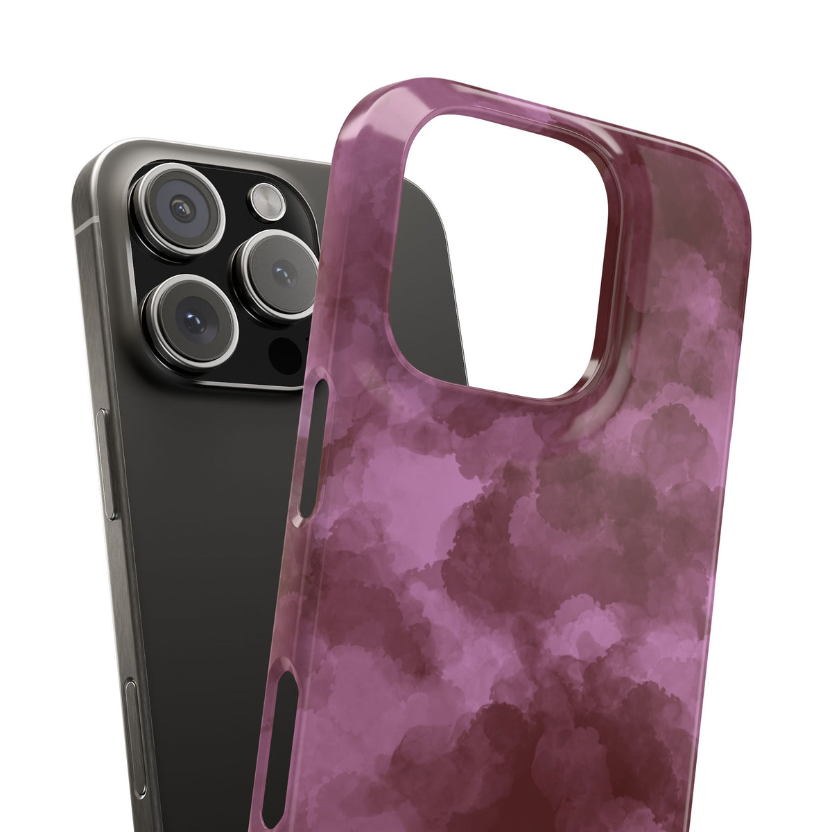 Purple Rain Snap Phone Case