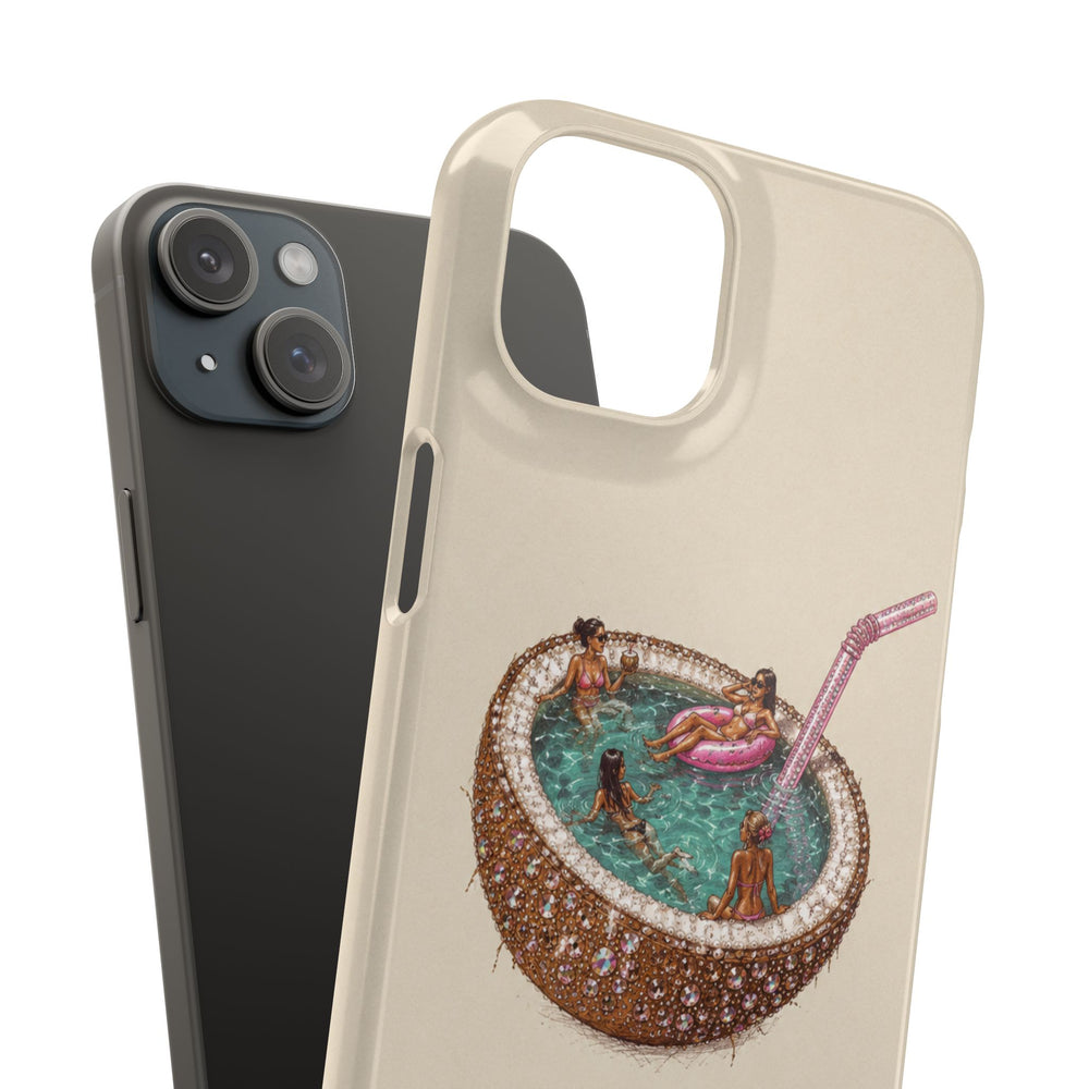 Coconut Pool Snap Phone Case