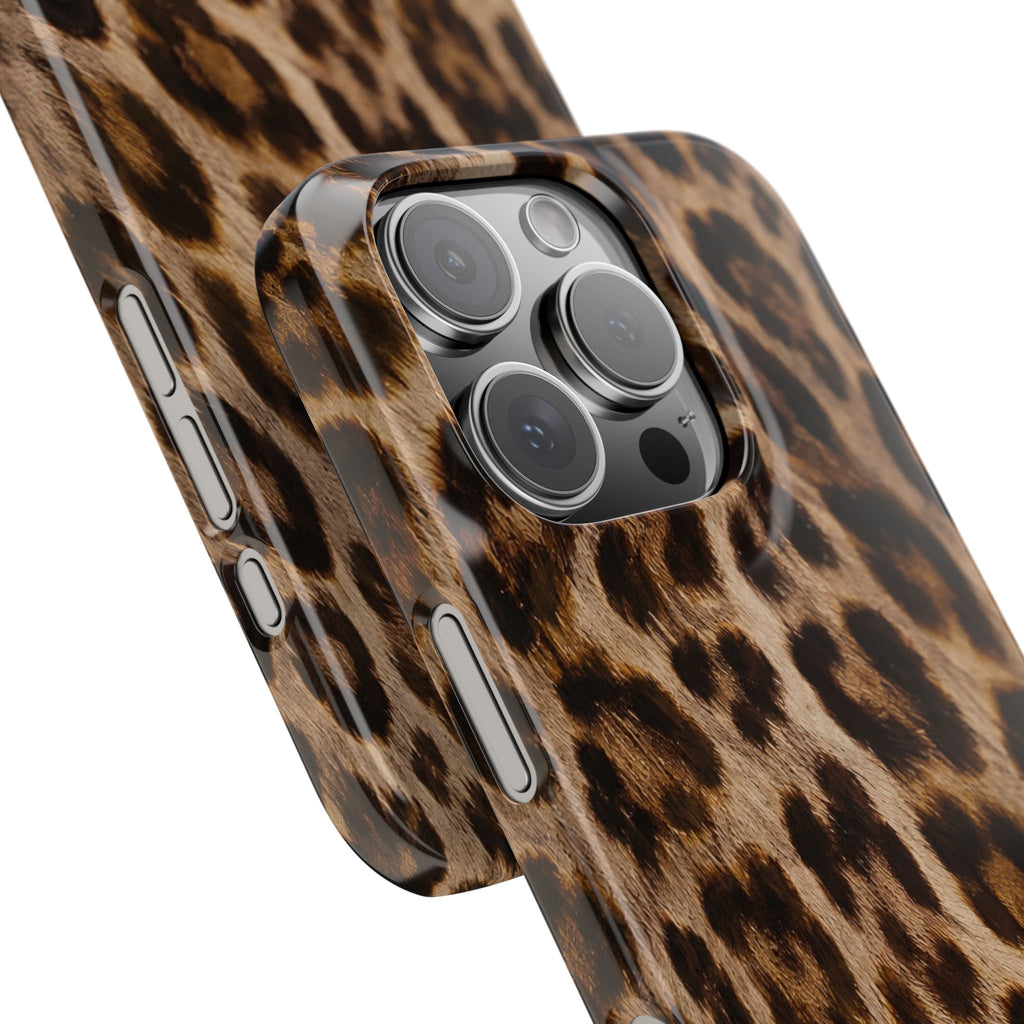 Leopard Print Snap Phone Case