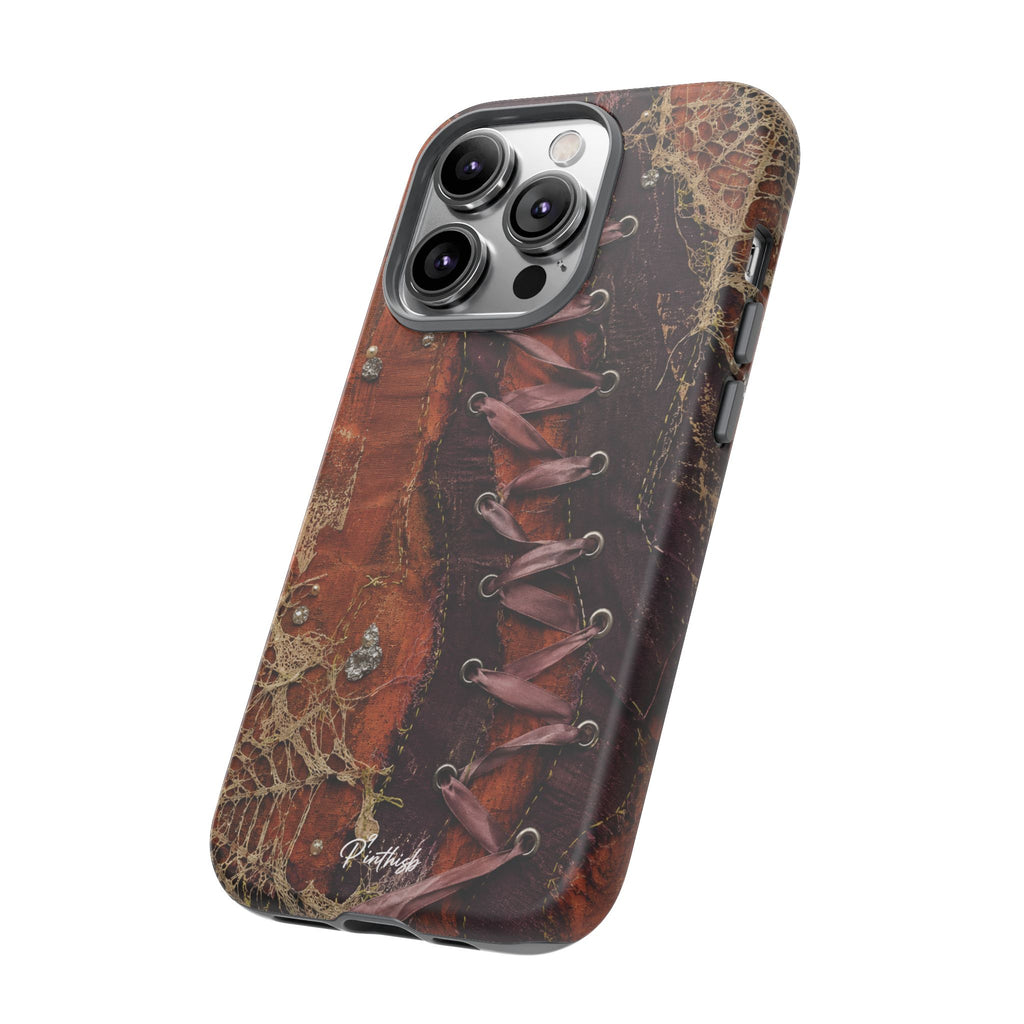 Vintage Leather Lace Tough Case