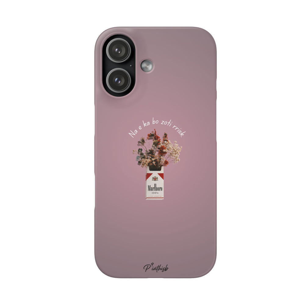 "Na e ka bo zoti rrisk." Snap Phone Case