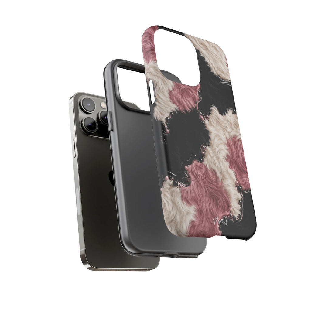 Cow Print Swirl Tough Case