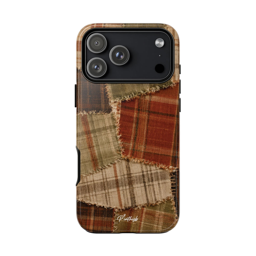 Rustic Fall Patchwork Tough Case