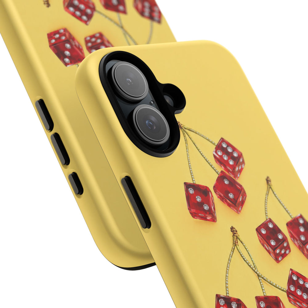 Cherry Dice Tough Phone Case